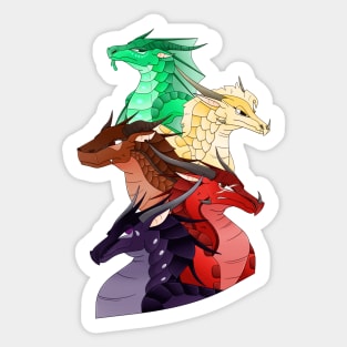 Dragonets of the False Prophecy Sticker